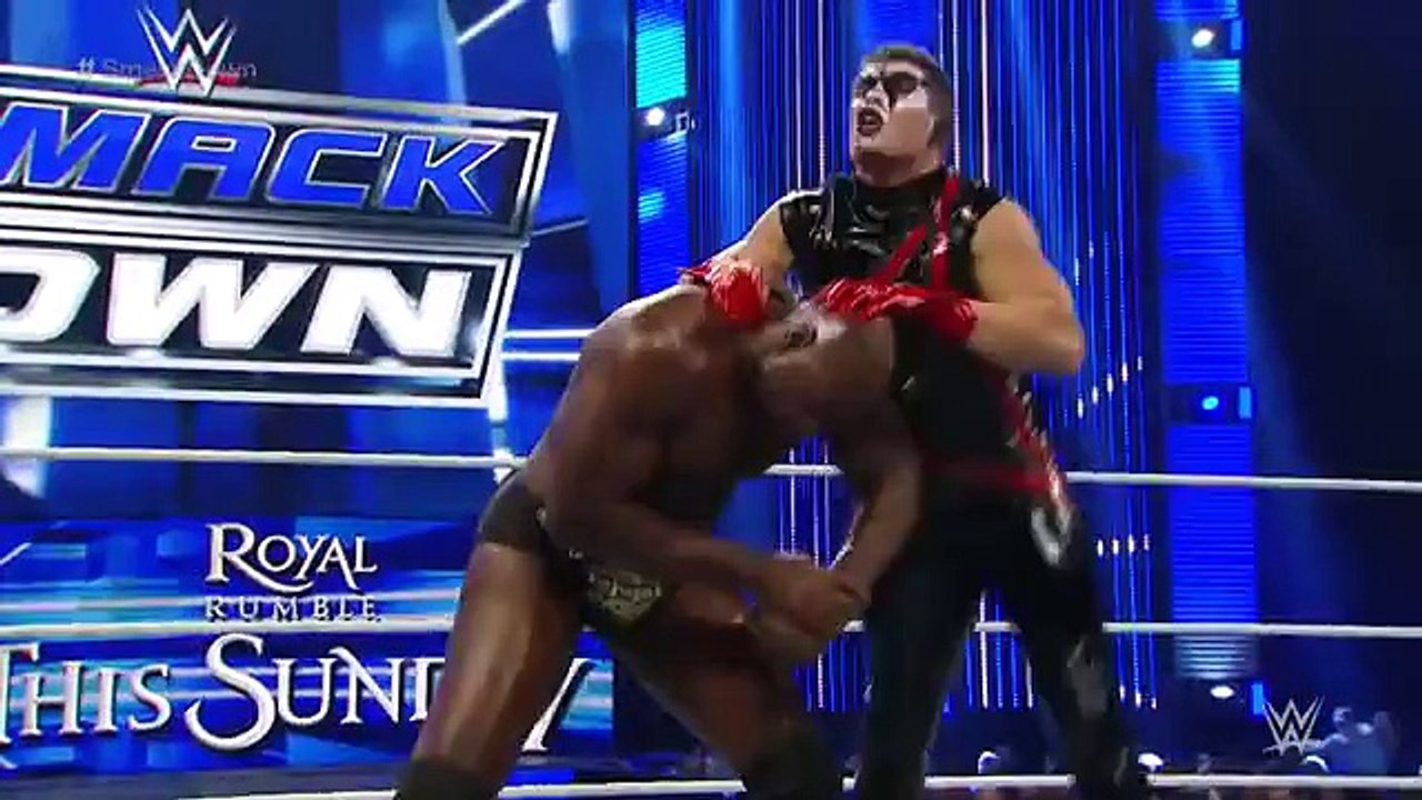Titus O’Neil vs. Stardust SmackDown, Jan. 21, 2016