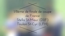 1/8ème CDF - 24/01/16 | STELLA ST-MAUR (D2F) / TOULON ST-CYR (LFH)