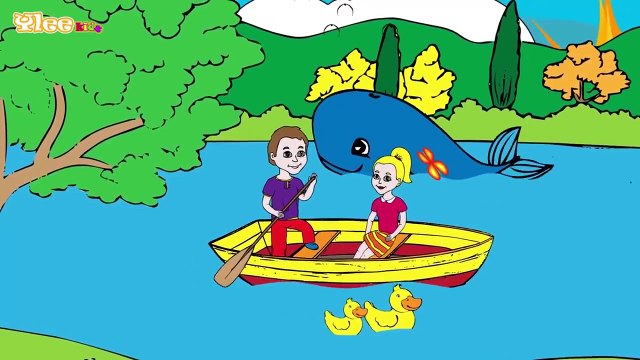 Ruder, ruder, ruder dein Boot Row, Row, Row your Boat Bilinguales Kinderlied Yleekids