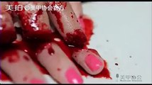 Cutting of fingers very funny and amazing