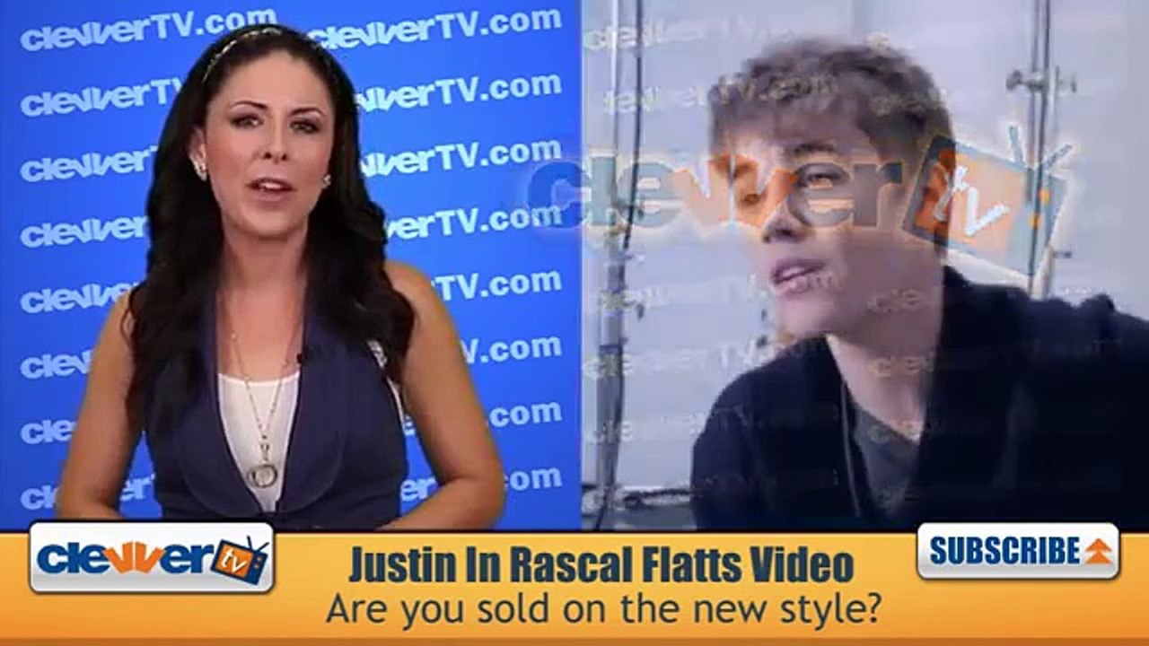 Justin Bieber Shows Off New Hairstyle In  That Should Be Me  Music Video