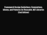 [PDF Download] Framework Design Guidelines: Conventions Idioms and Patterns for Reusable .NET