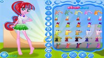 My Little Pony Equestria Girls Friendship Games Lemon Zest Roller Skates Style Dress Up Game