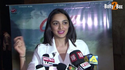Kiara Advani at Juhi Chawla's upcoming Movie Chalk N Duster Special Screening | Bollywood Movie