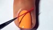 beautifull naill makeup make nails gorgeous Pumpkin Halloween Nail Art Tutorial - Beauty Tips for girls