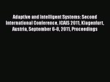 [PDF Download] Adaptive and Intelligent Systems: Second International Conference ICAIS 2011