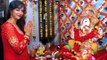 Hot Tanisha Singh Celebrates Ganesh Chaturthi At Home | Latest Bollywood News
