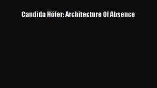 [PDF Download] Candida Höfer: Architecture Of Absence [PDF] Full Ebook