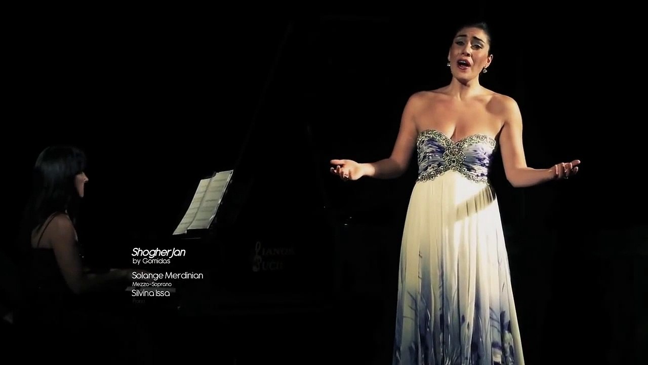 Shogher Jan, by Gomidas sang by Solange Merdinian Mezzo-Soprano