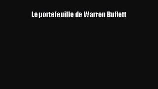 [PDF Télécharger] Le portefeuille de Warren Buffett [lire] Complet Ebook