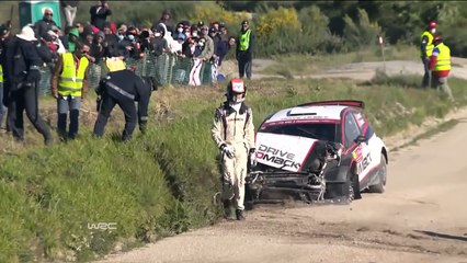 Dirt Rallying and Big Crashes in Portugal FIA World Rally Championship 2015