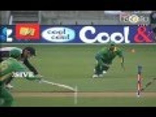 Great Run Out By Muhammad Rizwan Against New Zealand in 3rd T20 2016