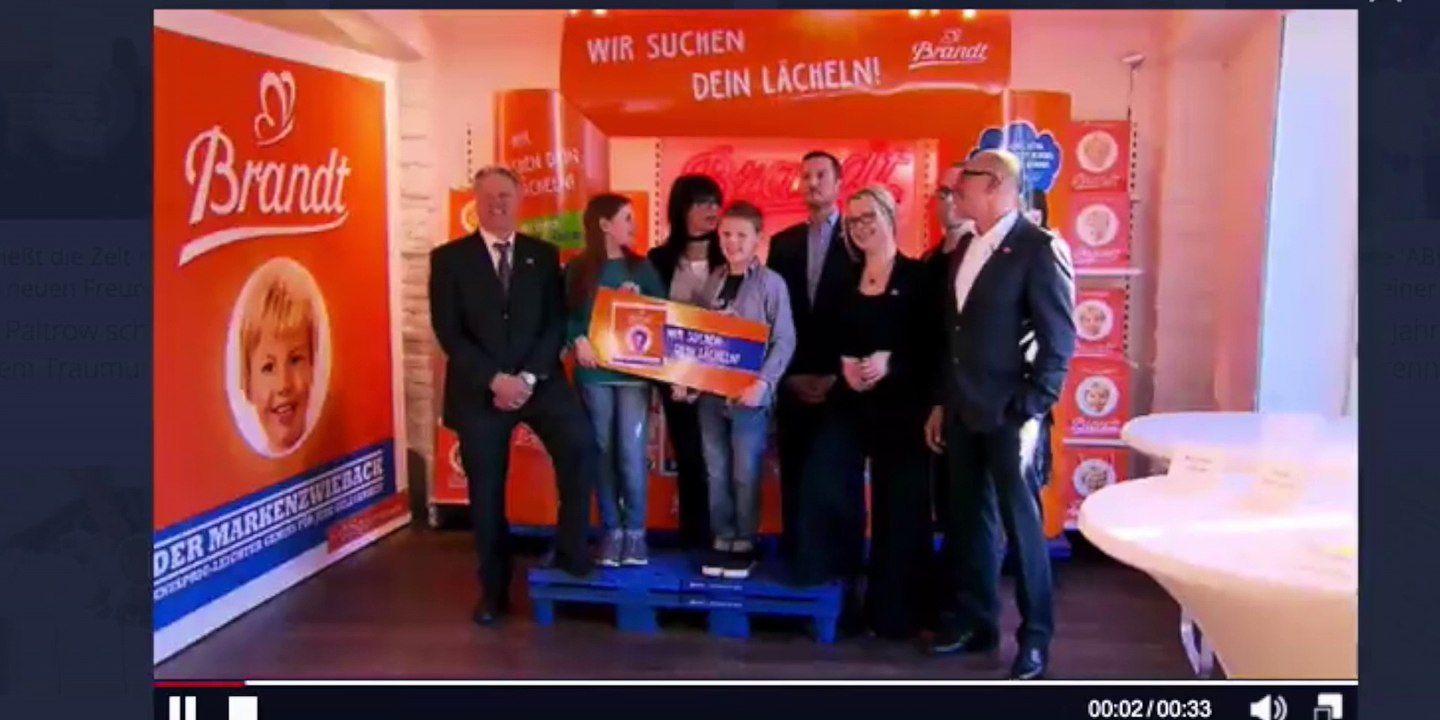 Brandt mit Nena und Petra