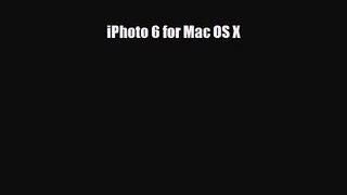 [PDF Download] iPhoto 6 for Mac OS X [Download] Online