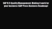 [PDF Download] SAP R/3 Quality Management: Making it work for your business (SAP Press Business