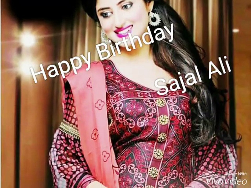Birthday sajal ali - 2016