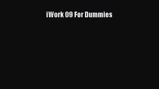[PDF Download] iWork 09 For Dummies [Read] Full Ebook