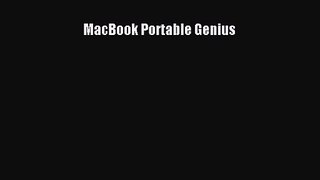 [PDF Download] MacBook Portable Genius [Download] Full Ebook