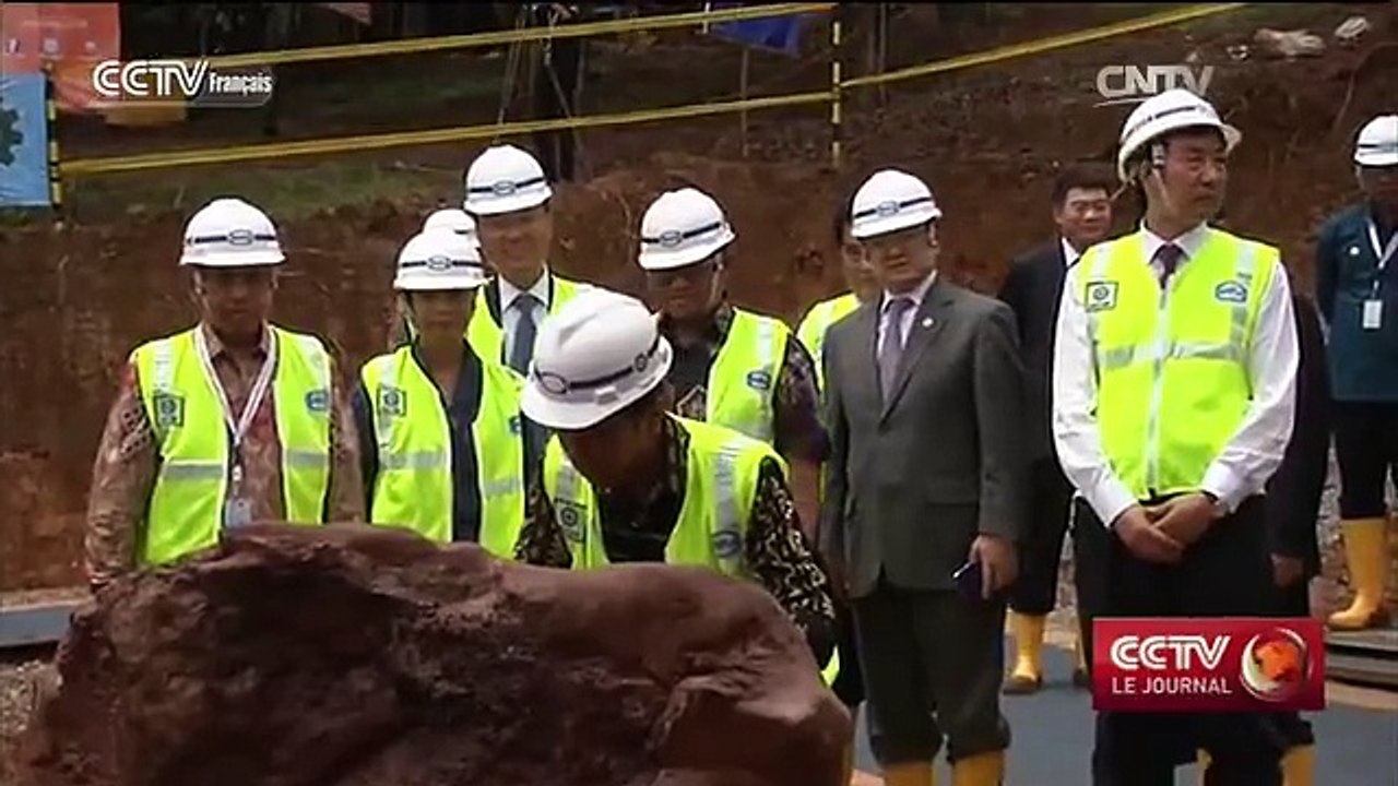 Cérémonie de lancement : début des travaux de la première ligne indonésienne de TGV