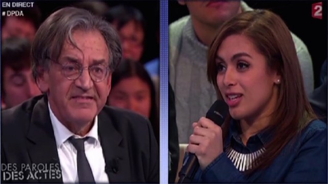 Zapping Télé du 22 janvier 2016 - Finkielkraut réduit au silence par cette spectatrice !