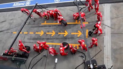 Ferrari F1 Pit Stop Perfection