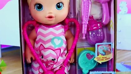 BABY ALIVE New 2016 Better Now Bailey Toy Review & Diaper Change Doctor's Check Up with Dr Sandra (FULL HD)