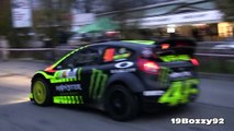 Ford Fiesta RS WRC Tribute with Pure Sounds, Burnouts, Flames & More