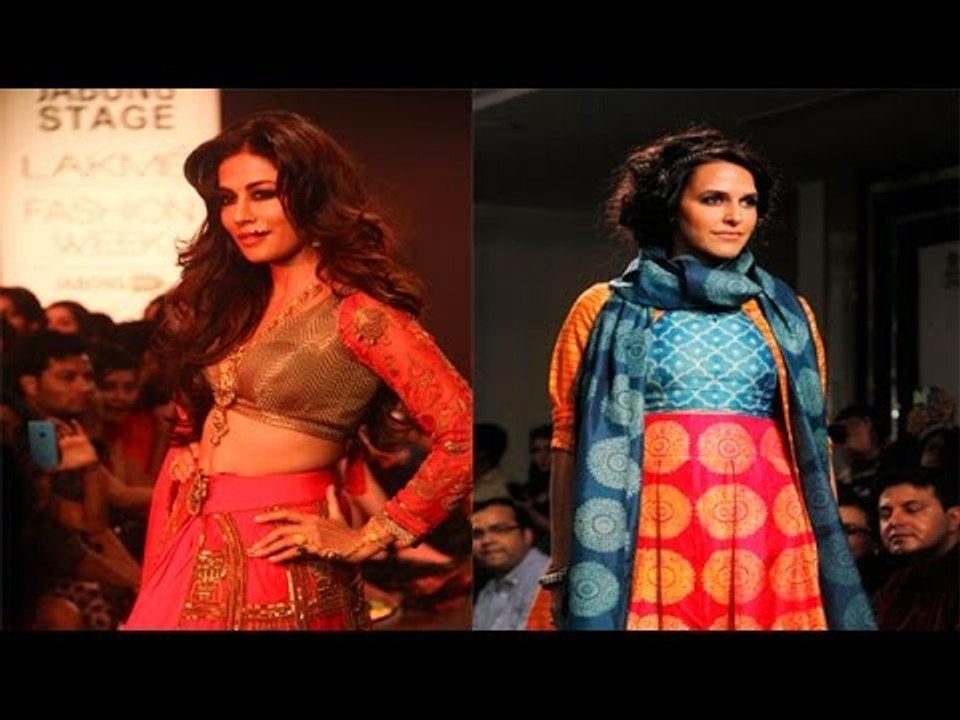 Neha Dhupia, Chitrangada Singh Walked The Ramp At LFW 2014 | Latest Bollywood News