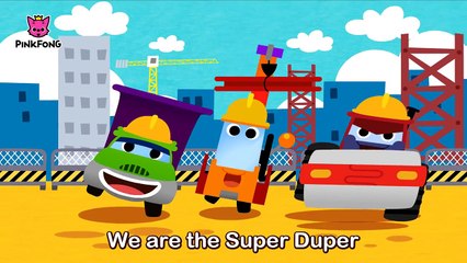 Giant Truck Team | Car Songs | PINKFONG Songs for Children