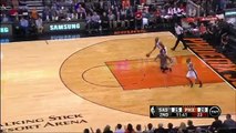 Alex Len Posterizes Boban Marjanovic Twice - Spurs vs Suns - January 21, 2016 - NBA 2015-16 Season