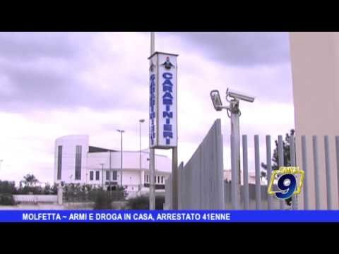 Molfetta | Armi e droga in casa, un arresto