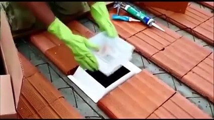 فكرة ذكية للحصول على الاضاءة من أسقف البيوت