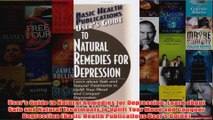 Download PDF  Users Guide to Natural Remedies for Depression Learn about Safe and Natural Treatments FULL FREE
