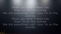 Calvin Harris - Outside ft Ellie Goulding (Lyrics On Screen)