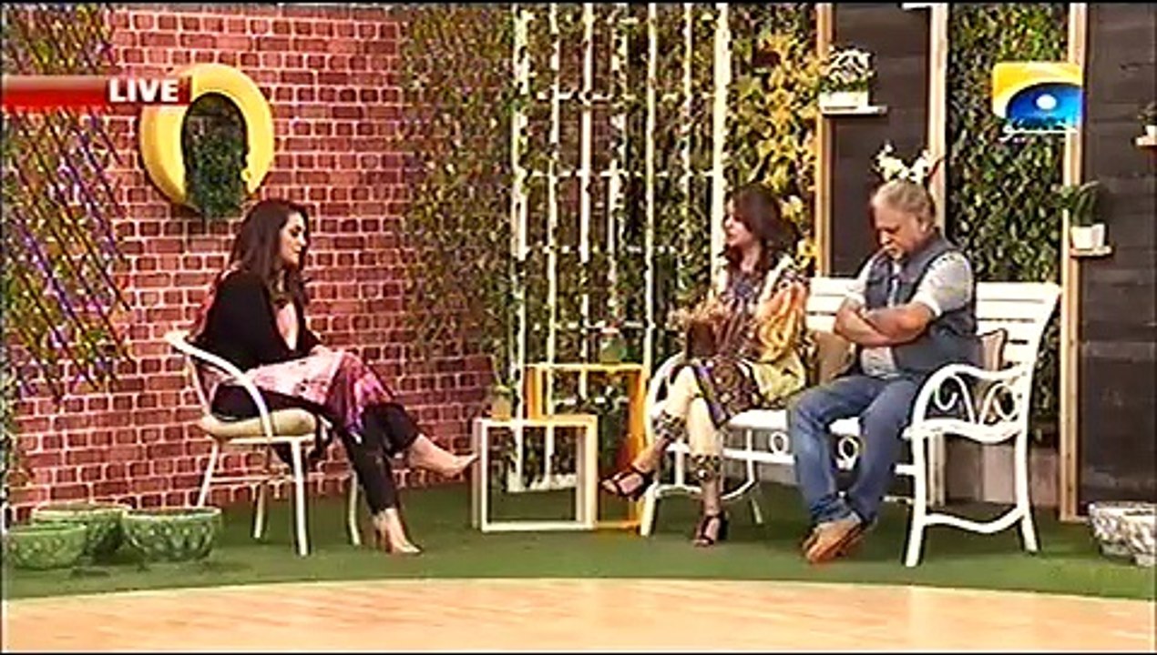 Rubina Ashraf in Nadia Khan Show on Geo TV - 22nd January 2016  - Part 2