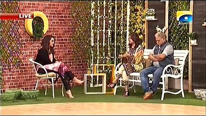 Rubina Ashraf in Nadia Khan Show on Geo TV - 22nd January 2016  - Part 2