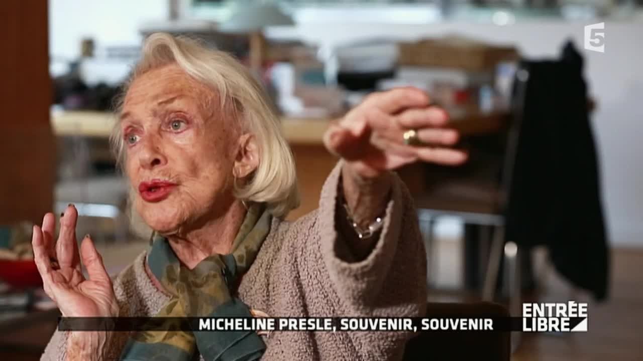 Micheline Presle "Je veux être actrice" - Entrée libre