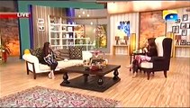 Nadia Khan Show -22nd January 2016- Part 4- Special With Rubina Ashraf