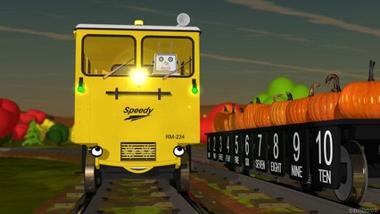 Shawn le Train Apprends les chiffres et sculpte des citrouilles avec Shawn et son équipe