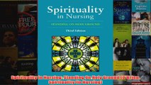Download PDF  Spirituality In Nursing Standing On Holy Ground OBrien Spirituality Iin Nursing FULL FREE