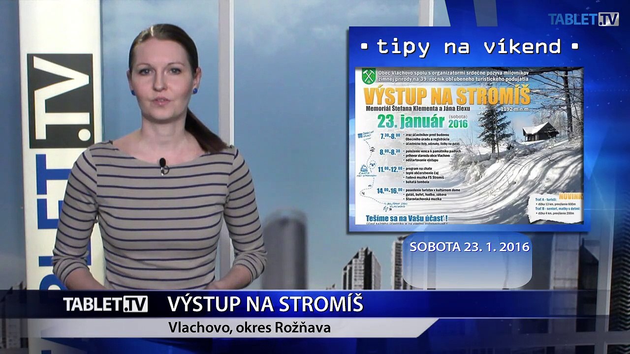 Tipy na víkend: Výstup na Stromíš aj zimné pozorovanie orlov