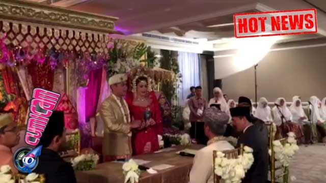 Sah, Nina Zatulini-Chandra Tauphan Resmi Menikah - Cumicam 22 Januari 2016