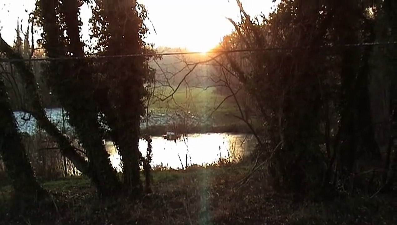 Canal à Buverchy le 21 / 01/ 2016.
