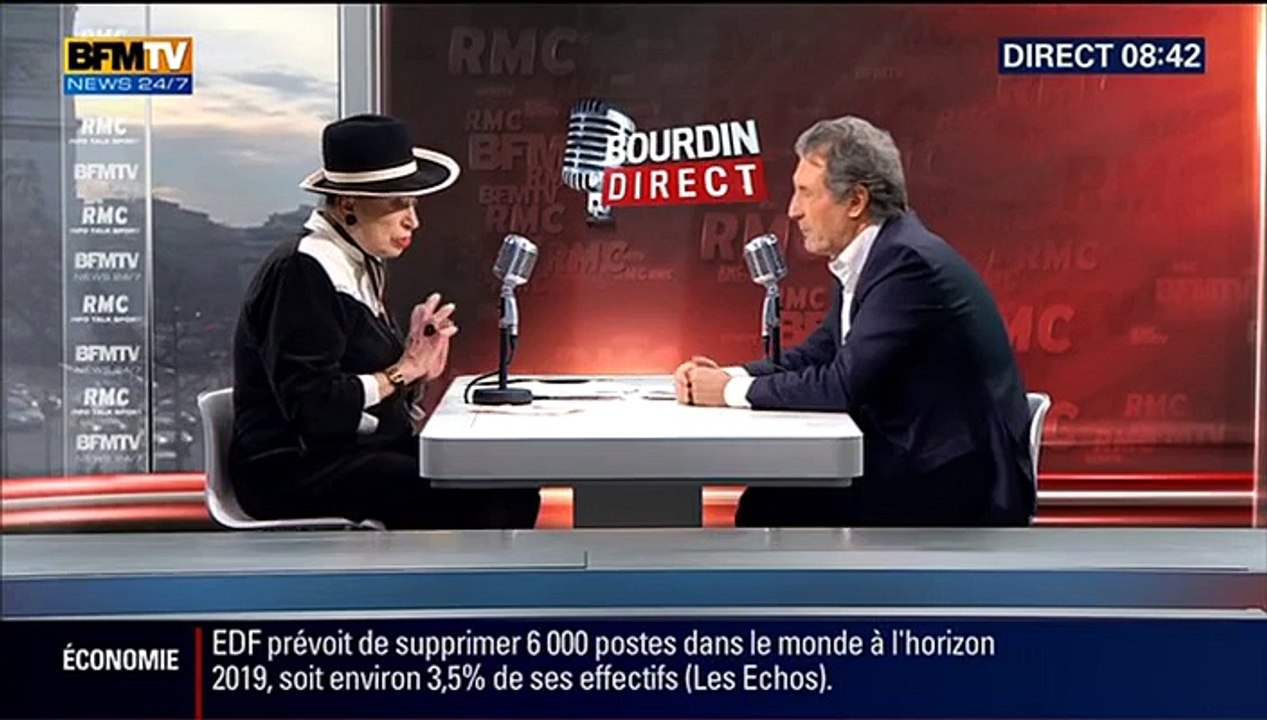 Geneviève de Fontenay face à Jean-Jacques Bourdin en direct_BFMTV_2016_01_22_11_00