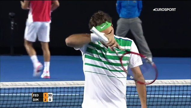 Highlights- Roger Federer v. Grigor Dimitrov - Australian Open 2016 HD