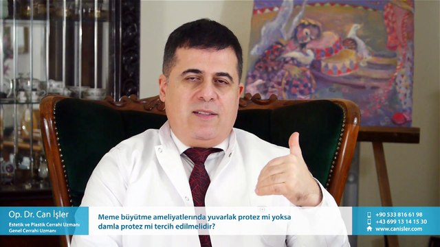 Meme büyütme ameliyatlarında yuvarlak protez mi yoksa damla protez mi tercih edilmelidir? - Op. Dr. Can İşler