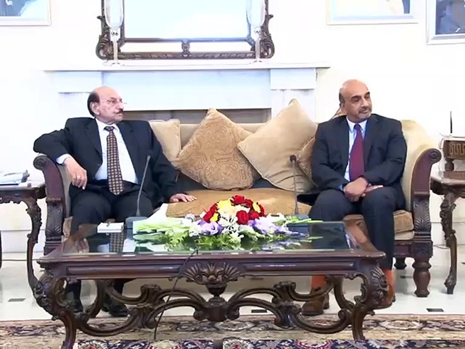 Sindh CM meets on World Bank delegation (22-01-2016)
