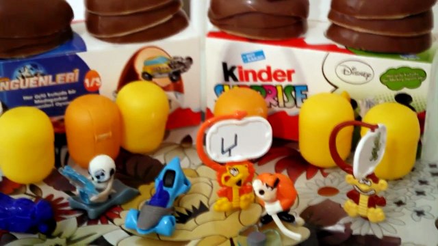 6 Kinder Surprise Madagascar Penguenleri Sürpriz Yumurta Açımı izle | Sürpriz Yumurta ve M