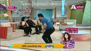 Everyone can do Zumba :) proved by Zumba Pioneer in Pak Nasrullah Michel Ansari in a live tv show