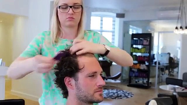 How to Deal with Wavy & Unruly Men\'s Hair ★ Curly Brody Jenner Hairstyle